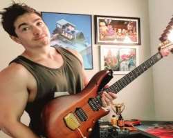 Kugo is also a great guitarist alongside being a gamer on YouTube.
